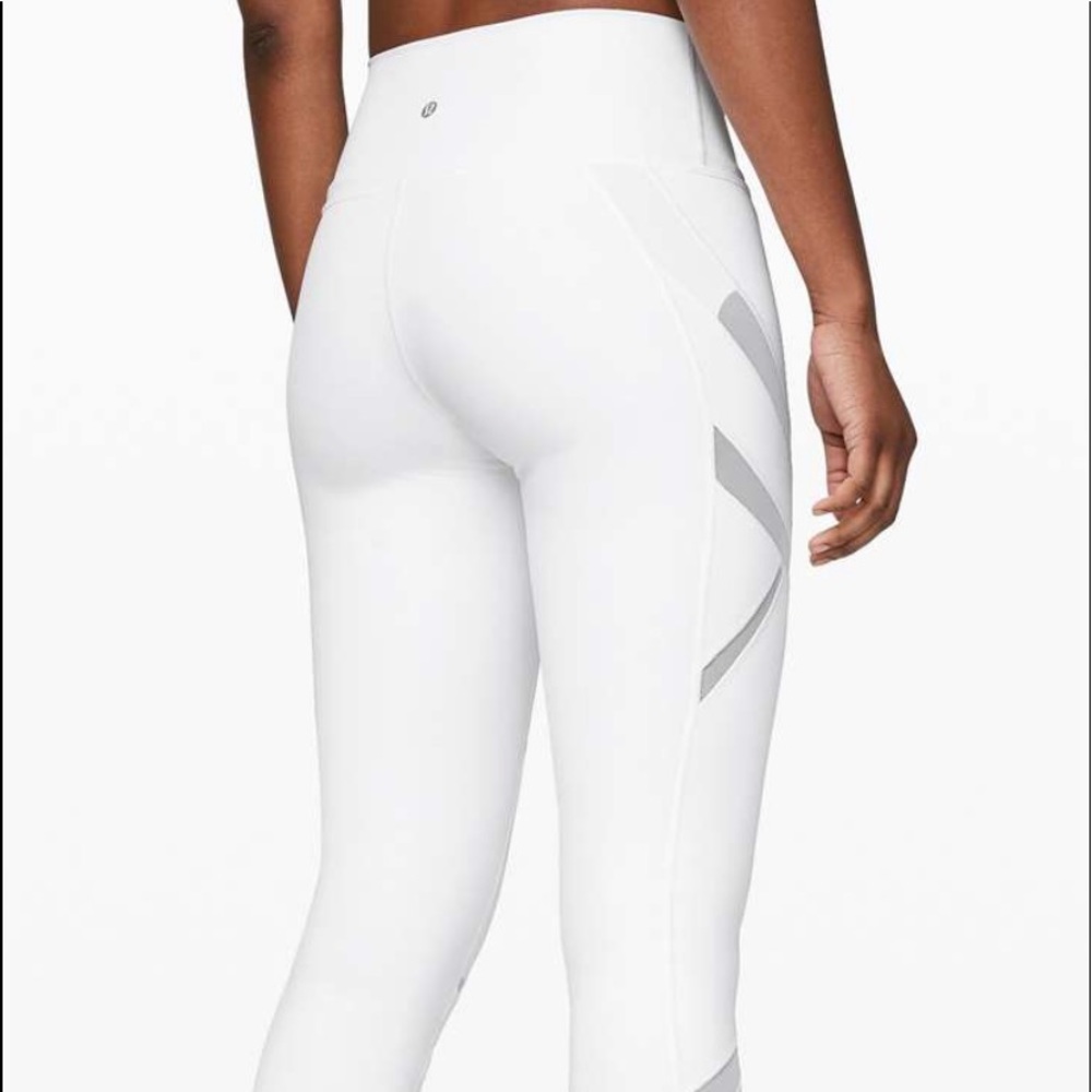 Lululemon wunder under white crop full on luxtreme - Picture 5 of 5